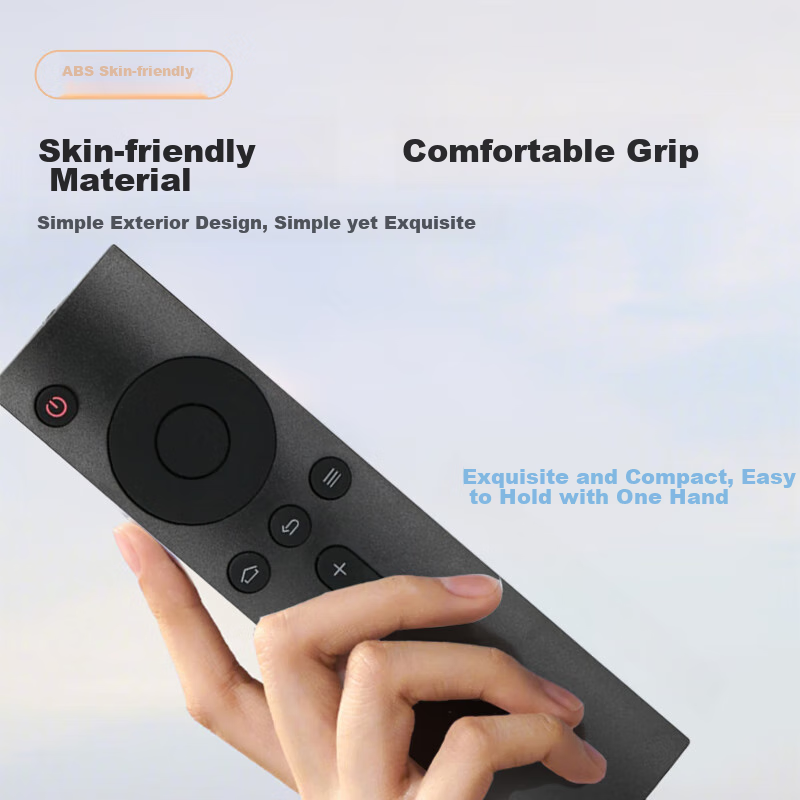 Beishi Compatible with Xiaomi Infrared Bluetooth TV Remote Control, Universal for 1/2s/3s Generation 4A Box, Infrared + Bluetooth Version, No Voice Functio