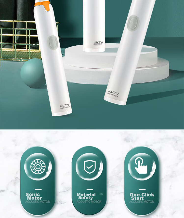 KONKA Electric Toothbrush KTYD-DDYS01A, Three Brush Heads Sonic Toothbrush 2