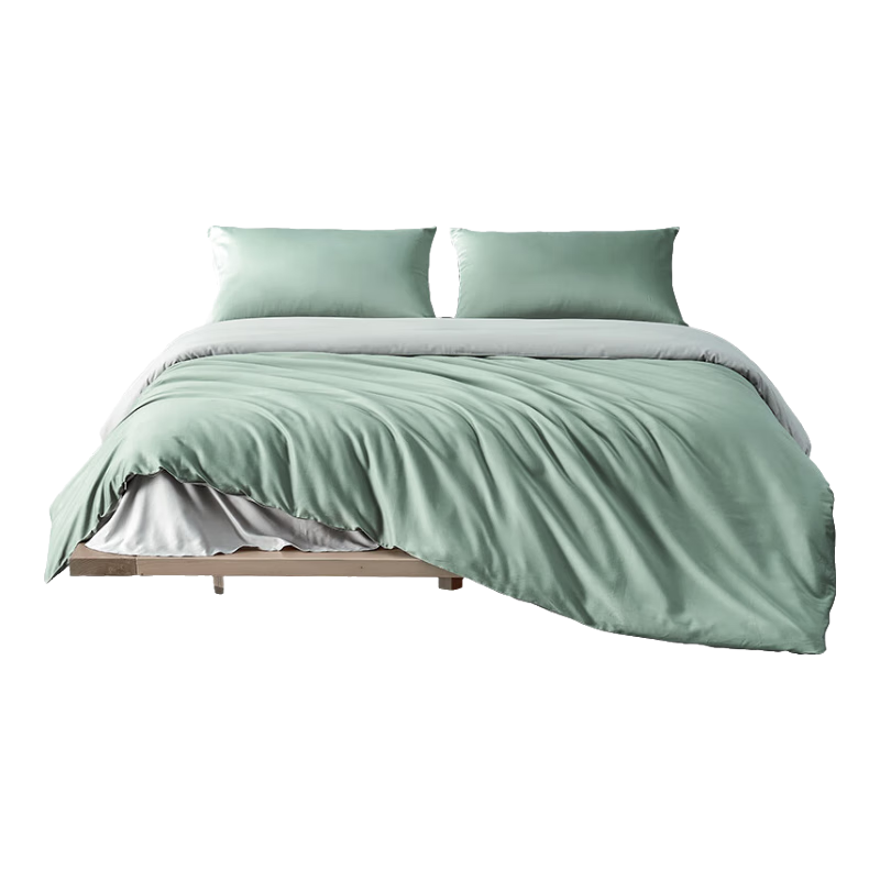 Lafufeier Antibacterial Class A 100% Pure Cotton Bedding Set for Students' Dormitory, Xinjiang Long-Staple Cotton, for 1.5/1.8 Meter Bed, 200*230cm