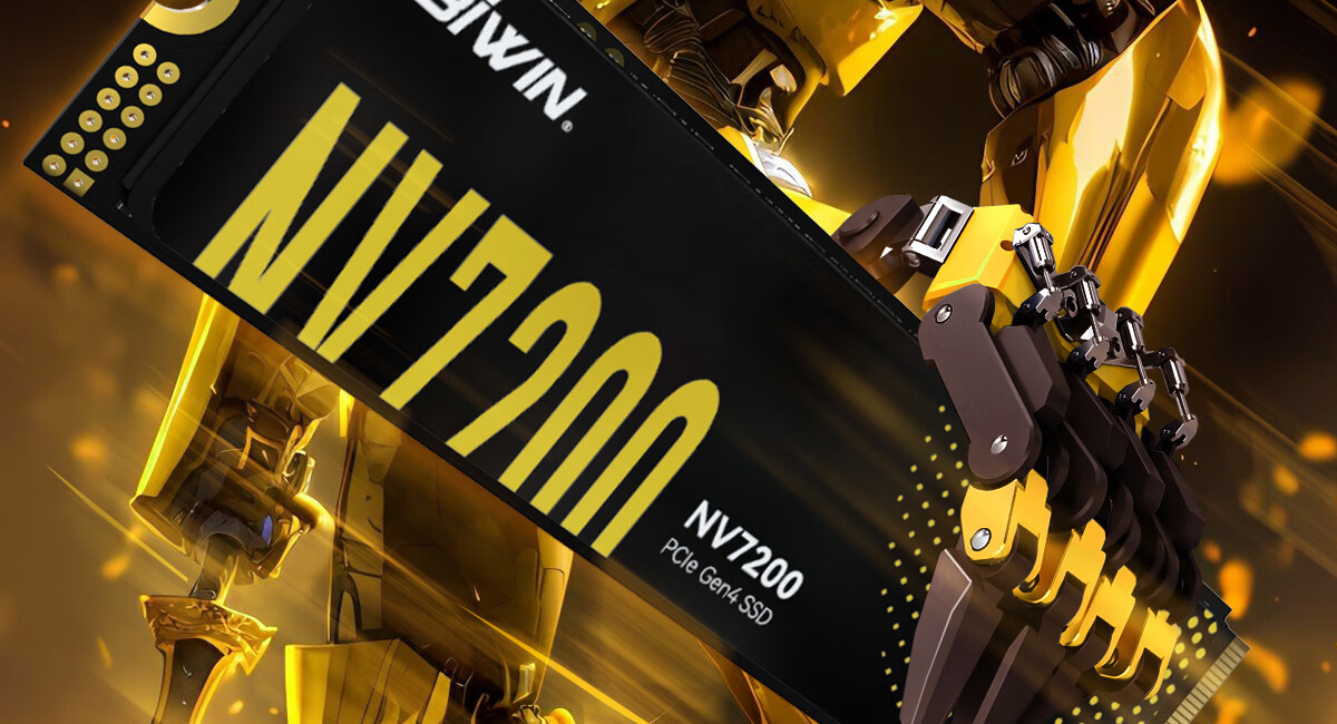 BIWIN 4TB SSD Solid State Drive M.2 Interface (NVMe Protocol), NV7200 Series, PCIe4.0 Read Speed 7200MB/s, AI PC Storage Computer Accessory 3