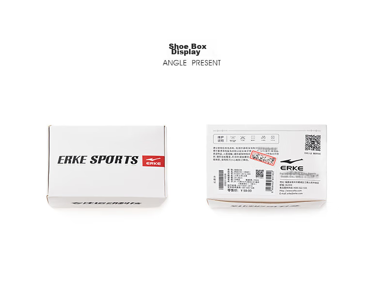 ERKE Three-Color Combination Socks, Comfortable Short Style, Breathable Socks for Men And Women, Sports Socks 6