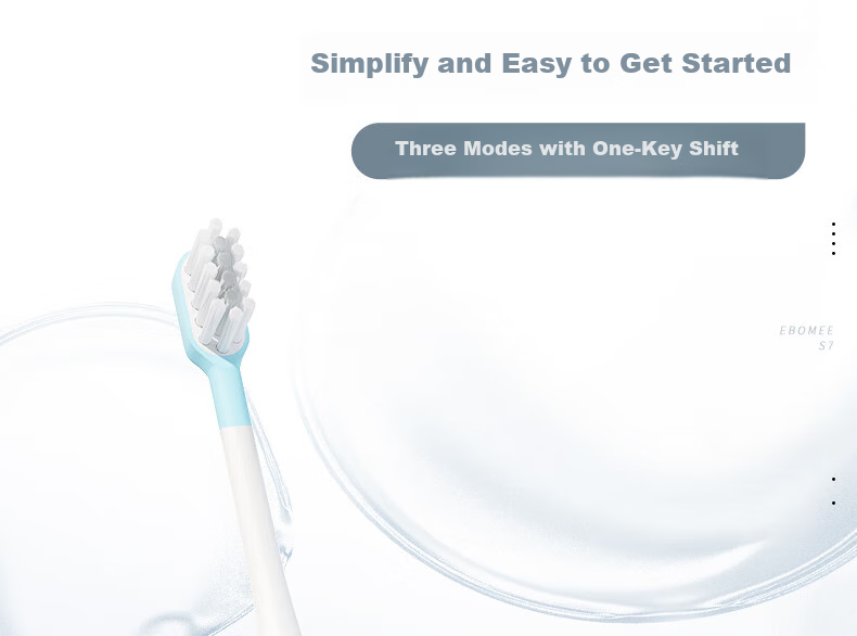 Ebonee Electric Toothbrush, Adult Couple Edition, Birthday Gift for Men And Women, Soft Bristles for Whitening, Dental Care Sonic Toothbrush, S7 Black Father's Day Gift 5