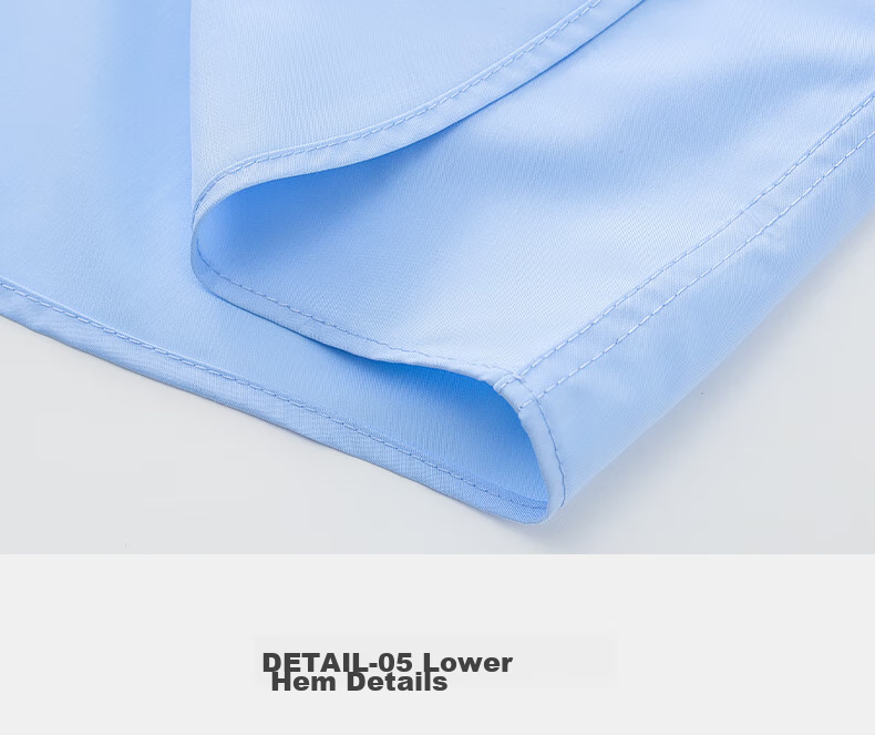 ROMON [Wrinkle-Resistant Modal] Wrinkle-Free Short-Sleeve Shirt Men's Top Casual Business Professional Formal White Dress Shirt Jacket 20