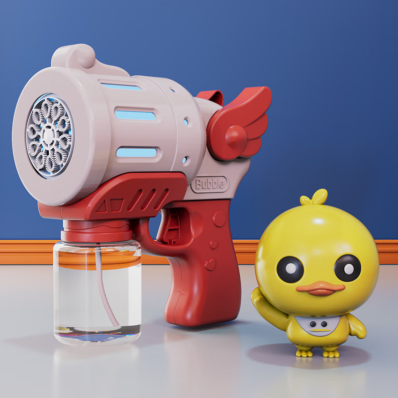 Sodi Children's Day Gift Electric Bubble Gun Toy Automatic Handheld Non-Toxic for Boys and Girls Ages 1-6 7