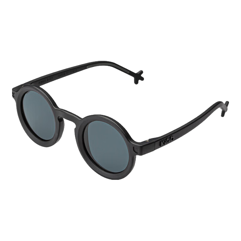 Kigo Children's Polarized Sunglasses, UV Protection, Black Diamond Black (0-2 Years Old)