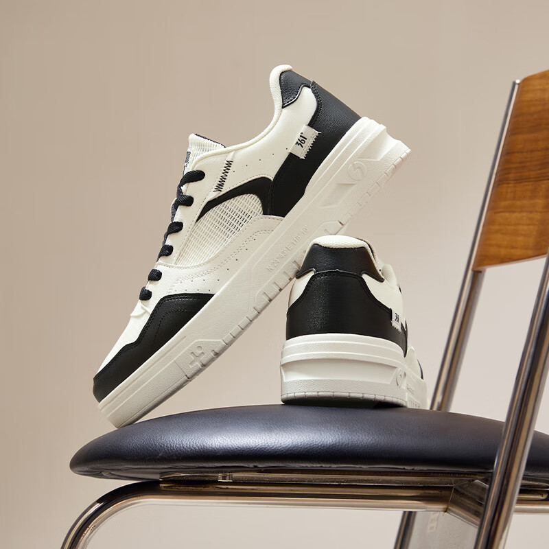 361° Men's Sports Shoes Soda Autumn Mesh Breathable Lightweight White Sneakers 672516626-4