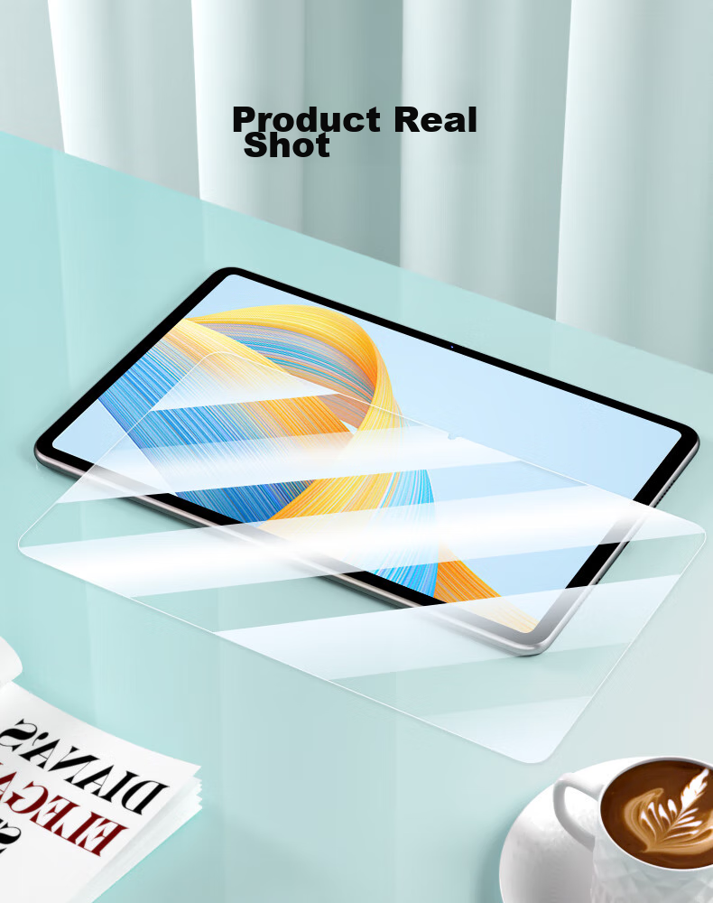 CangHua Tempered Glass Screen Protector for Honor Tablet 9 Pro/V8 Pro, 12.1-Inch, Soft Light Version for Honor Tablet 9 Pro, Protective Film for Pad V8 Pro, HD Anti-Drop Screen Protector 14