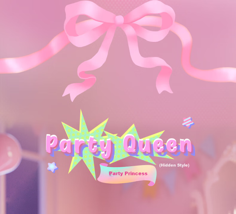 Funism My Little Pony Party Time Blind Box Toy, Desktop Decoration, Girl's Birthday Gift, End Box 19