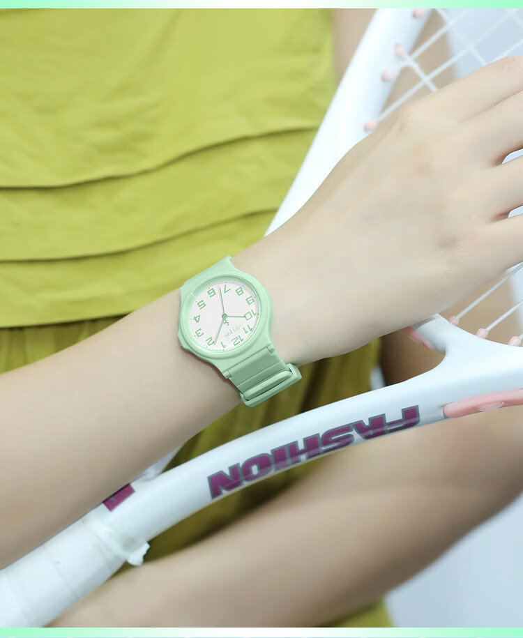 Julius Watch for Women, Korean Version, Sporty Youthful Simple Design, Student Quartz Waterproof Unisex Watch, White JA-1055A 5