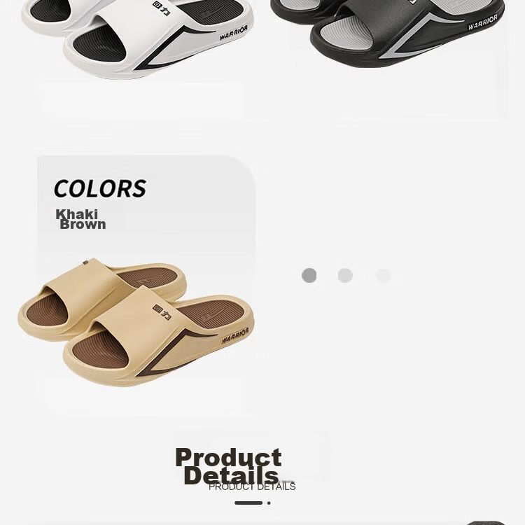 Huili Slippers, Comfortable for Stepping on Poop, Sports Bathroom Indoor Outdoor Wear, Non-Slip Sandals for Men, HL3980 Black And Gray, Size 46-47 14