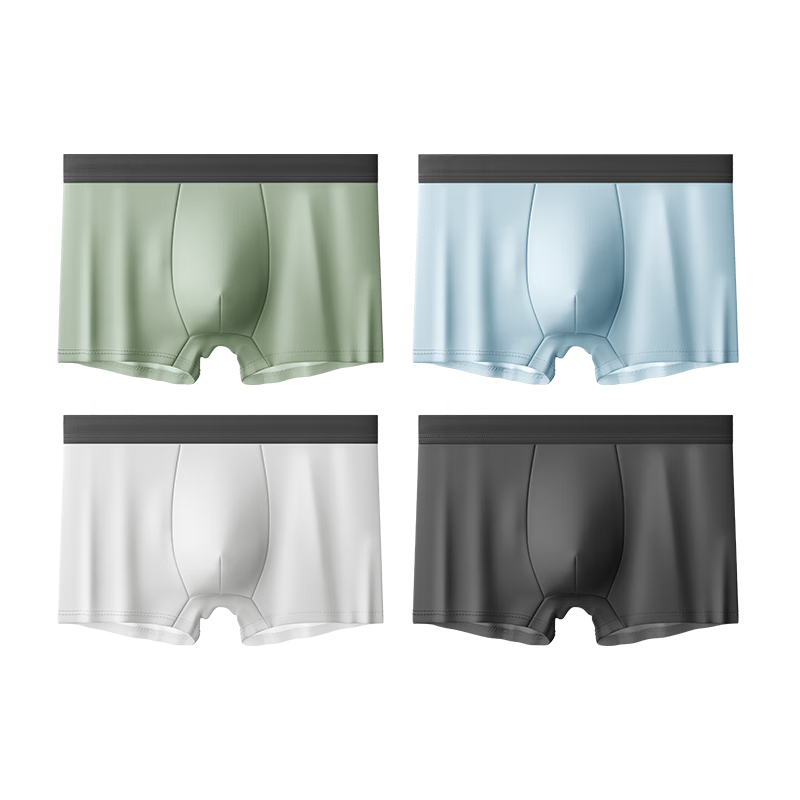 BADIGAO Disposable Men's Boxer Briefs, Travel-Friendly Pure Cotton Sterile Underwear for Business Trips, No-Wash Large Size Shorts 2XL