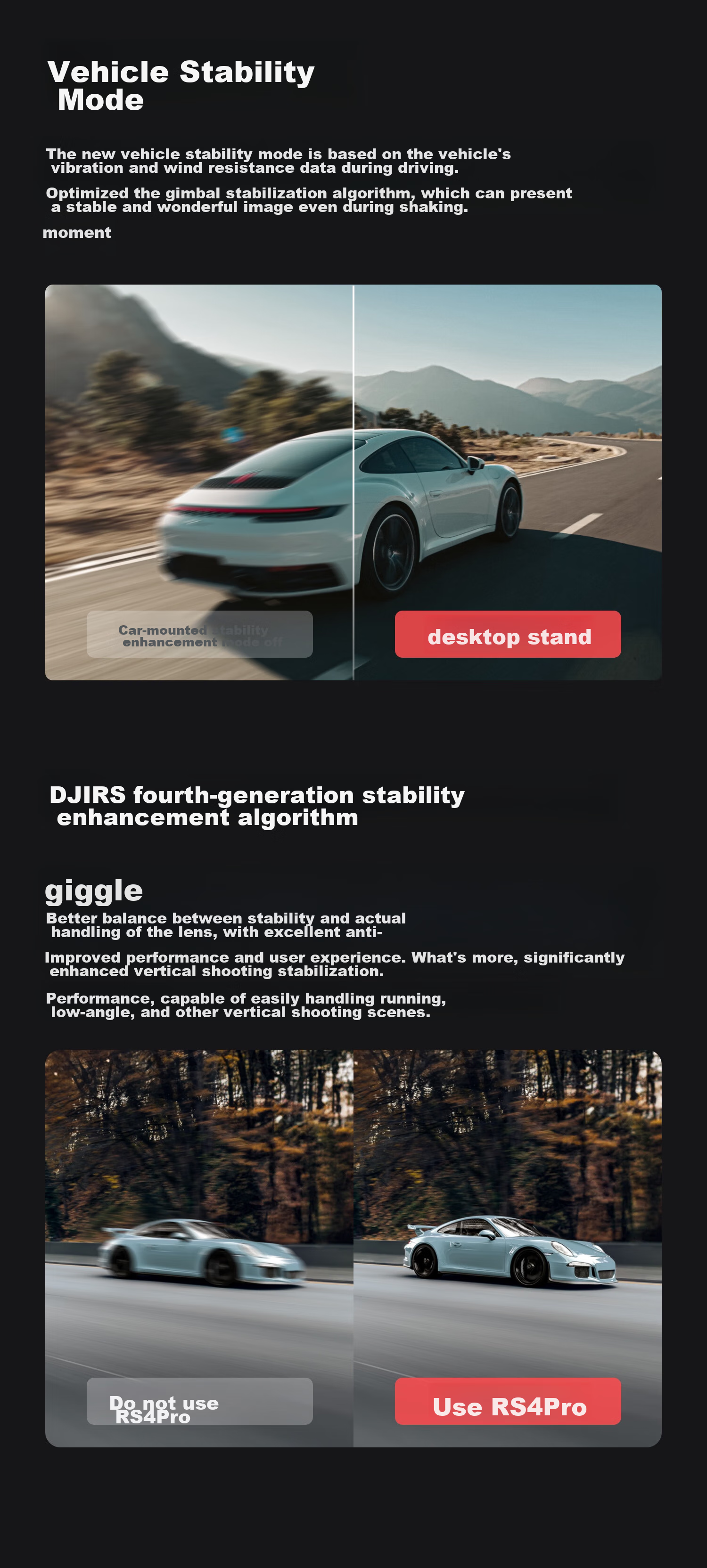 DJI RS 4 Pro Handheld Gimbal Stabilizer, Three-Axis Anti-Shake Stabilizer, 4.5kg Load Capacity, Flagship Professional DSLR Gimbal 7