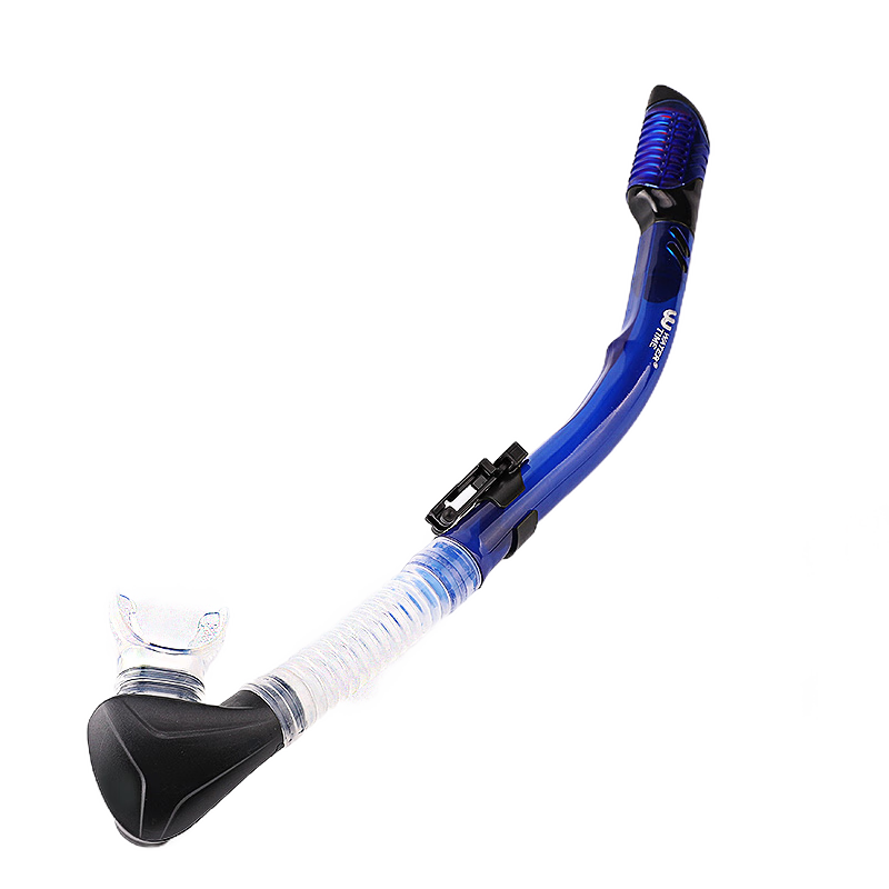 WATERTIME / Shuichuan Full Dry Underwater Breathing Tube for Scuba Diving, Snorkeling Equipment, Swimming Training
