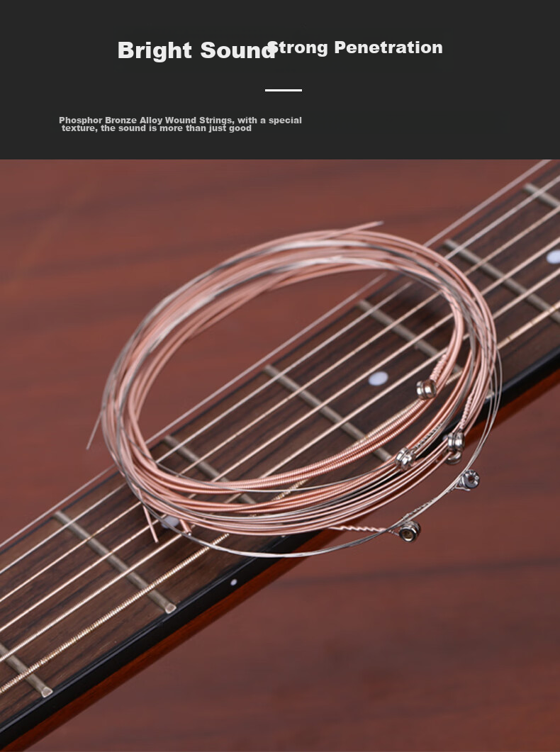 Alice AWR58SL Electric Guitar Strings 009-042 Coated Anti-Rust Set of 7 Guitar Accessories 2