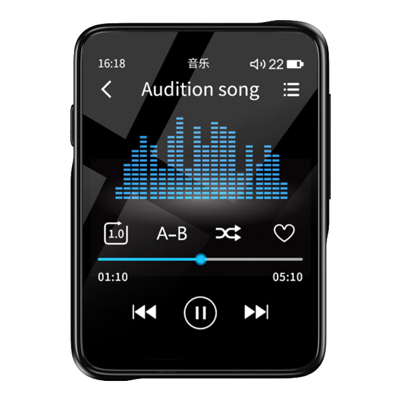 PHILIPS SA3116, 16GB HIFI Lossless Music MP3 Player, Touchscreen, Bluetooth, FM Radio