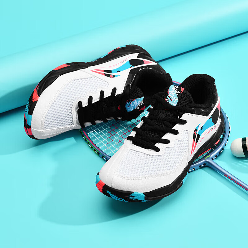 Li-Ning Badminton Shoes, Didi Feixing 3 Junior, Boys And Girls Training Shoes, Wear-Resistant Sports Shoes