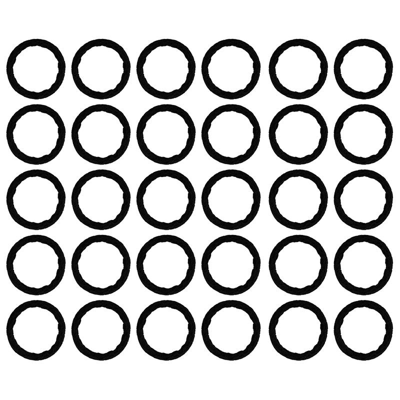 Royal Sasa New Year Gift Hair Ties for Women 30-Pack Durable High Elasticity Adult Hair Bands Hair Accessories Hair Rings