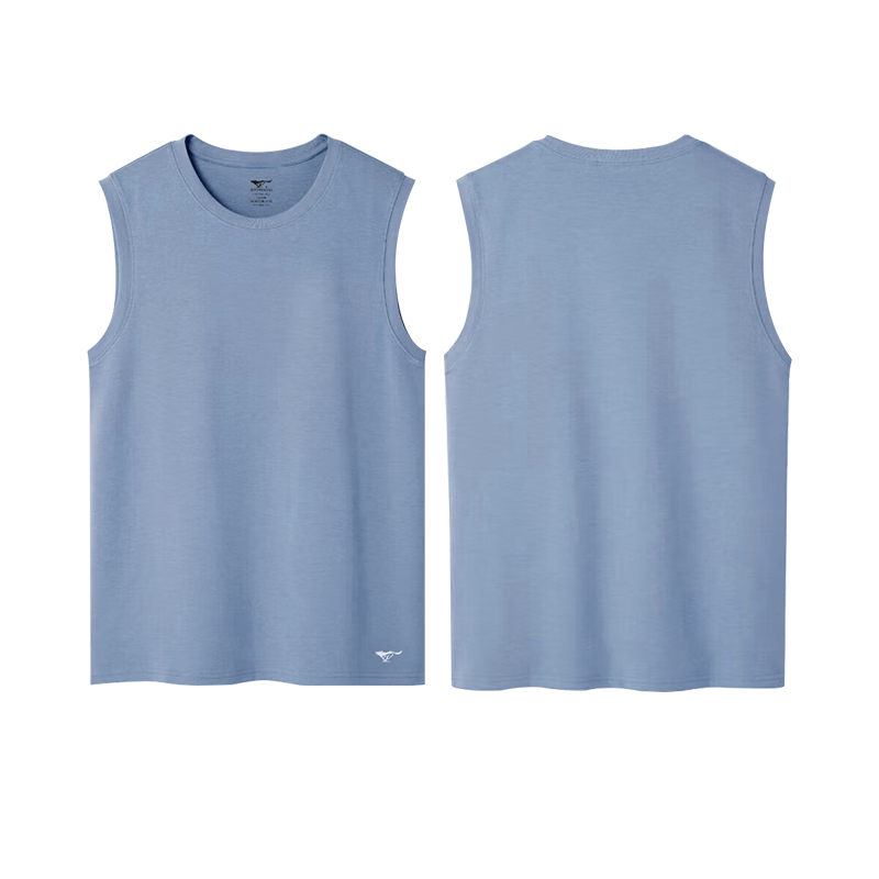 SEPTWOLVES [Comfortable And Seamless] Wide Shoulder Tank Top for Men, Pure Cotton Undershirt Sleeveless T-Shirt, All-Cotton Sports Fitness Vest Undershirt
