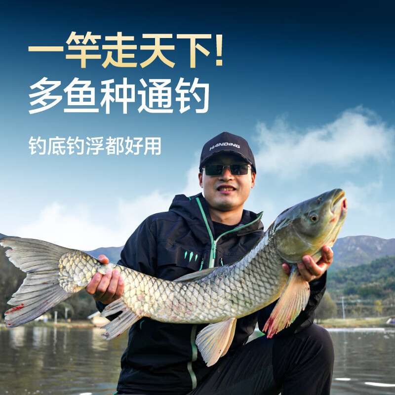 Handing Feiyue Fishing Rod, Handheld Rod, Ultra-Light Composite Rod, Platform Fishing Rod, Ultra-Light Fishing Pole, Handheld Carbon Fiber Small Composite Fishing Rod, 10m