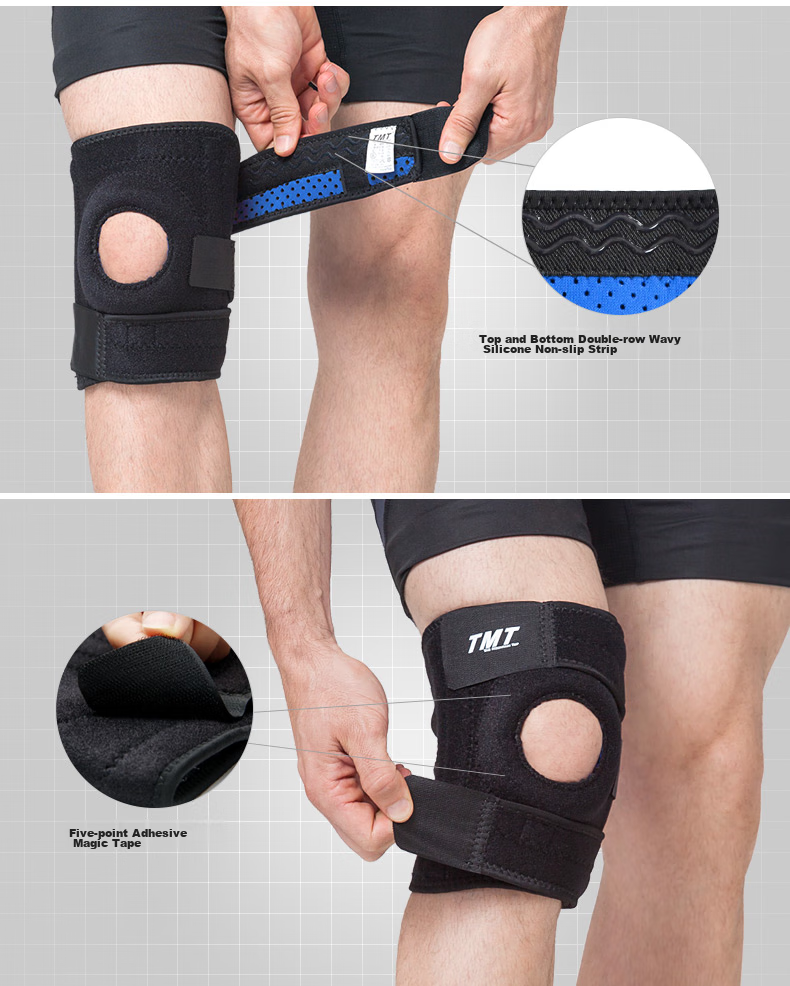 TMT Knee Brace for Sports, Warmth, Men And Women, Cold Legs, Running, Meniscus Injury, Arthritis, Specialized for Hiking, Basketball, Badminto 6