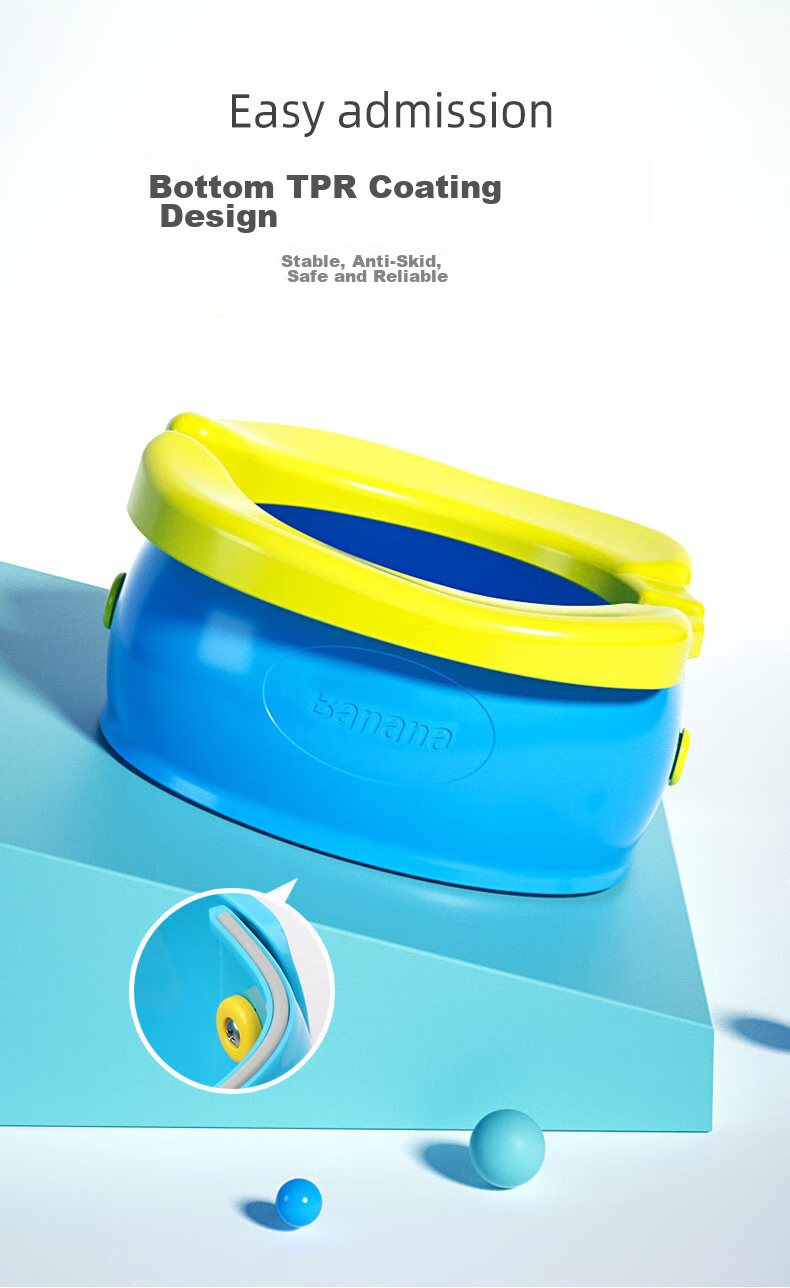 DOCTOR MA Children's Foldable Portable Toilet Travel Urinal Pot Baby Car Travel Potty Seat for Boys and Girls 4