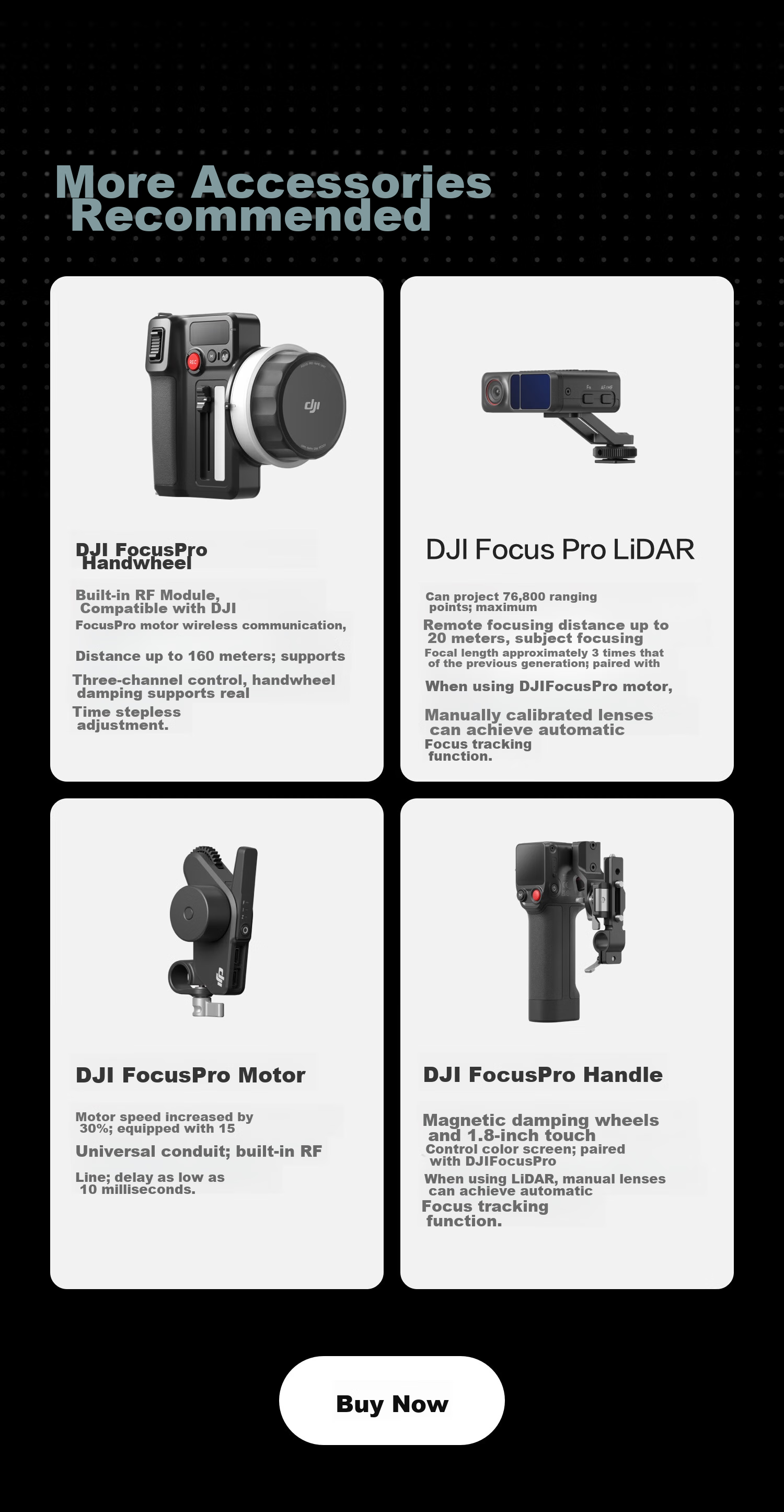 DJI Focus Pro Creative Edition, Handheld Integrated Lens Control System with AI Automatic Focus Tracking, 20-Meter Wireless Follow-Focus, LiDAR Oscilloscope 18