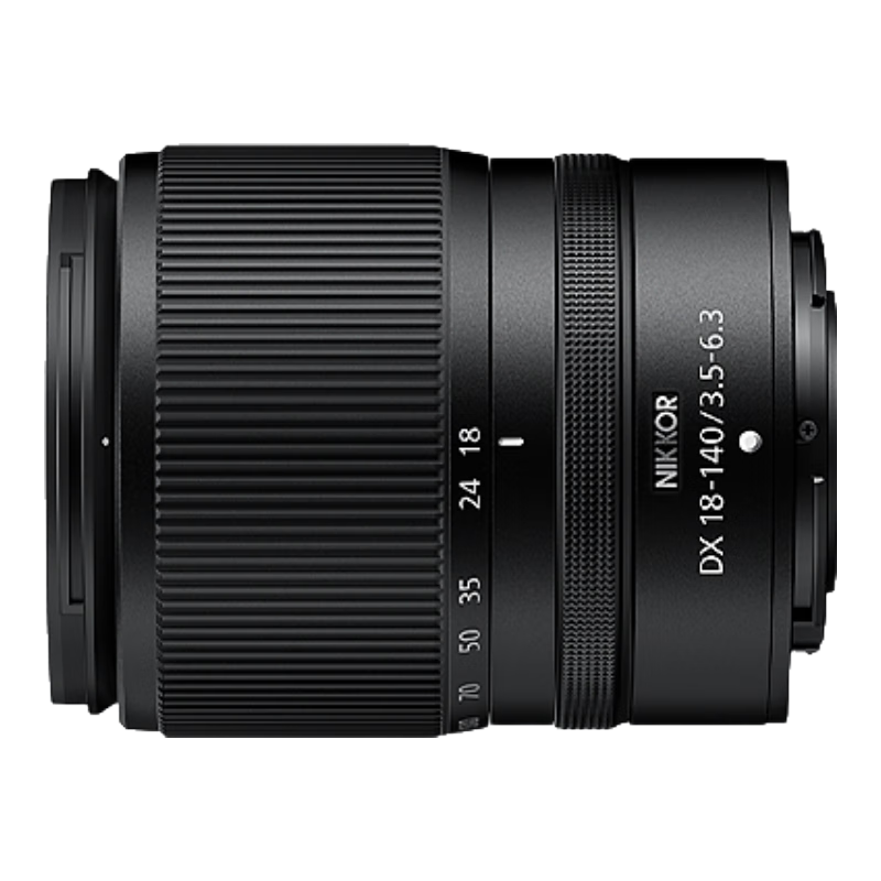 Nikon Z DX 18-140mm F/3.5-6.3 VR Mirrorless Lens, High Magnification Zoom