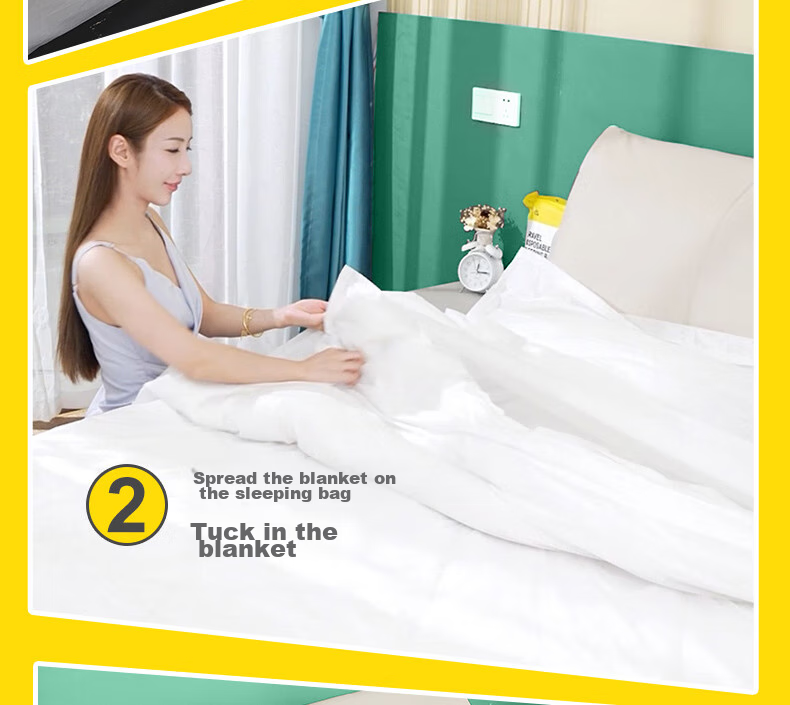 JOYTOUR Disposable Bed Sheets, Thick Non-Woven Travel Bedsheets for Beauty Salons And Massages, Pack of 50, White 11