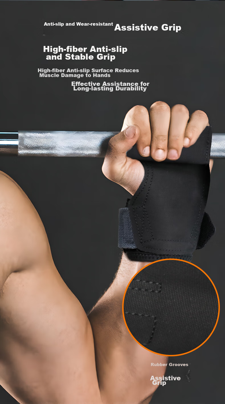 LP Fitness Assistance Band, Deadlift Wrist Support for Men And Women, Grip Bar Hand Guard, Pull-Up Auxiliary Wrist Strap 6