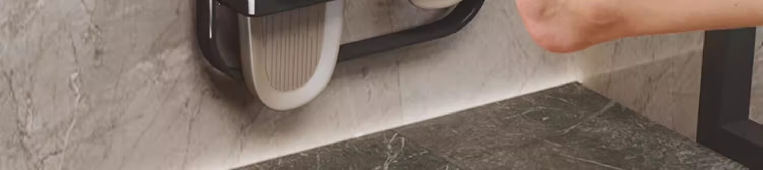 YOUQIN Bathroom Slipper Rack, No Drilling Required, Toilet Storage Shelf, Shoe Organizer, Wall-Mounted, Behind-Door, Water-Draining Hanger 6