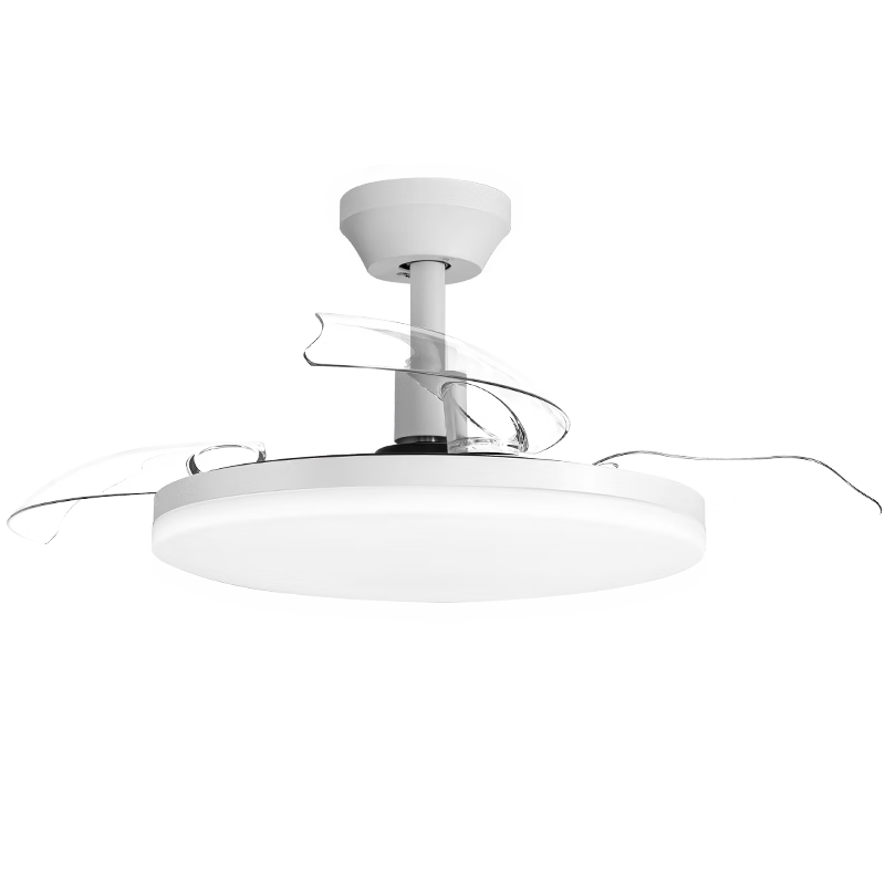 Haier Ceiling Fan Light, Invisible Simple Nordic Style, for Dining Room And Bedroom, Full Spectrum Ra97, 36-Inch Fan Light [Installation Included]