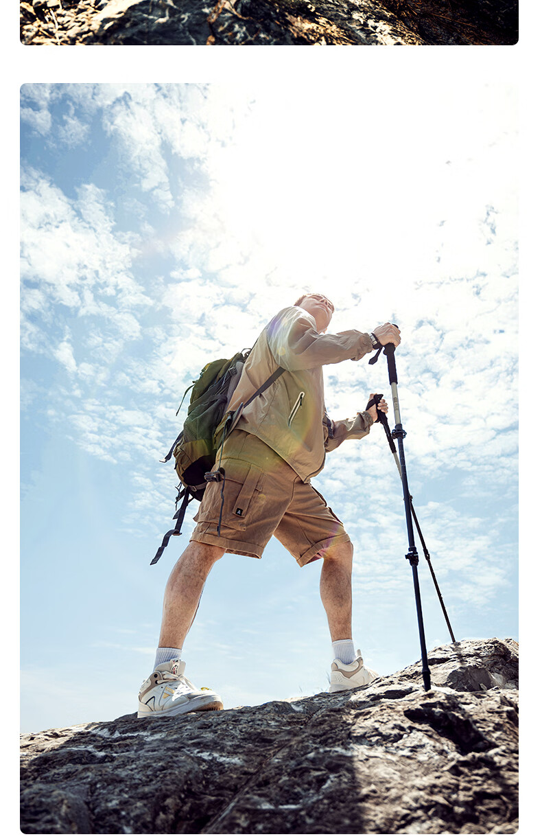 TAN XIAN ZHE Hiking Poles, Professional Outdoor Folding Trekking Poles, Aluminum Alloy Ultra-Light Telescopic Walking Equipment, Cane 15