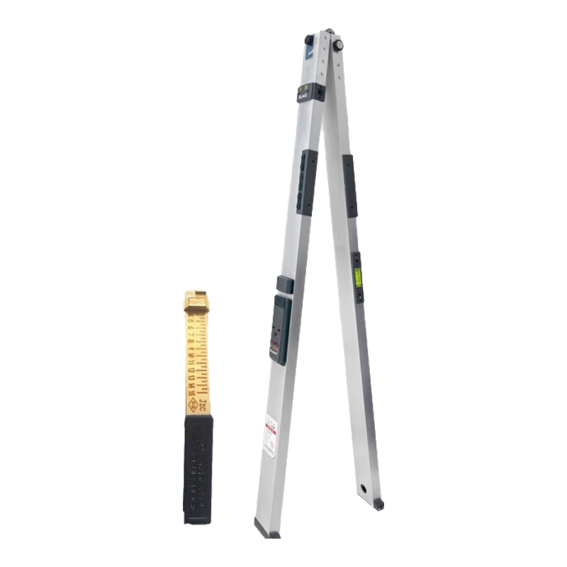 Huachang High-Precision Aluminum Alloy Straightedge, 2 Meters Long, Vertical Inspection Multi-Functional Level, Engineering Acceptance Tool for House Inspectio