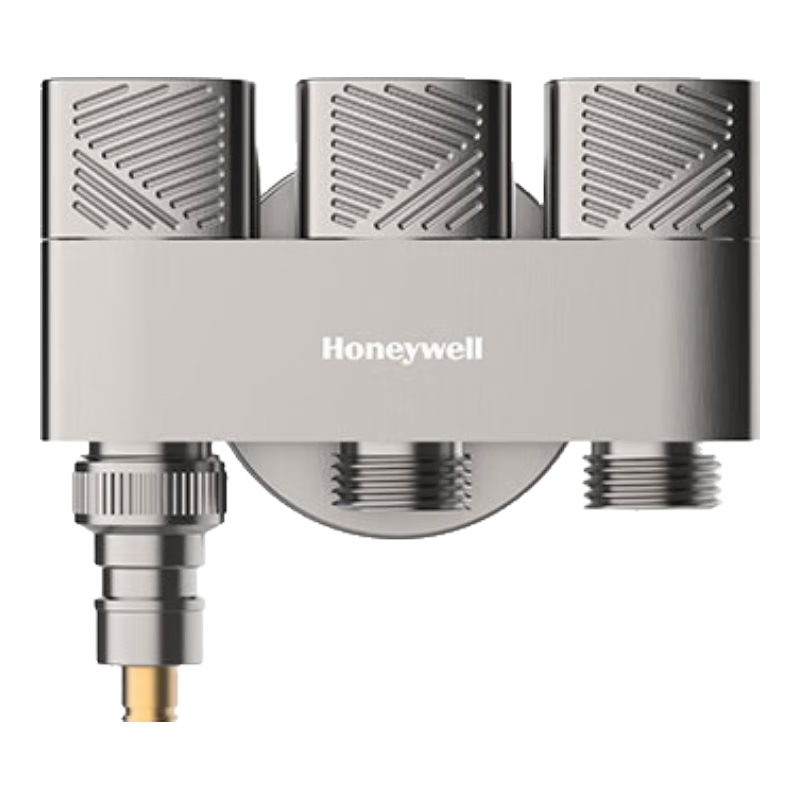 Honeywell One-In Three-Out Angle Valve, Washing Machine Faucet-Specific, Detachable Water-Stop, Full Copper Body, Ceramic Valve Core, Cold-Resistant, Explosion-Proof JF