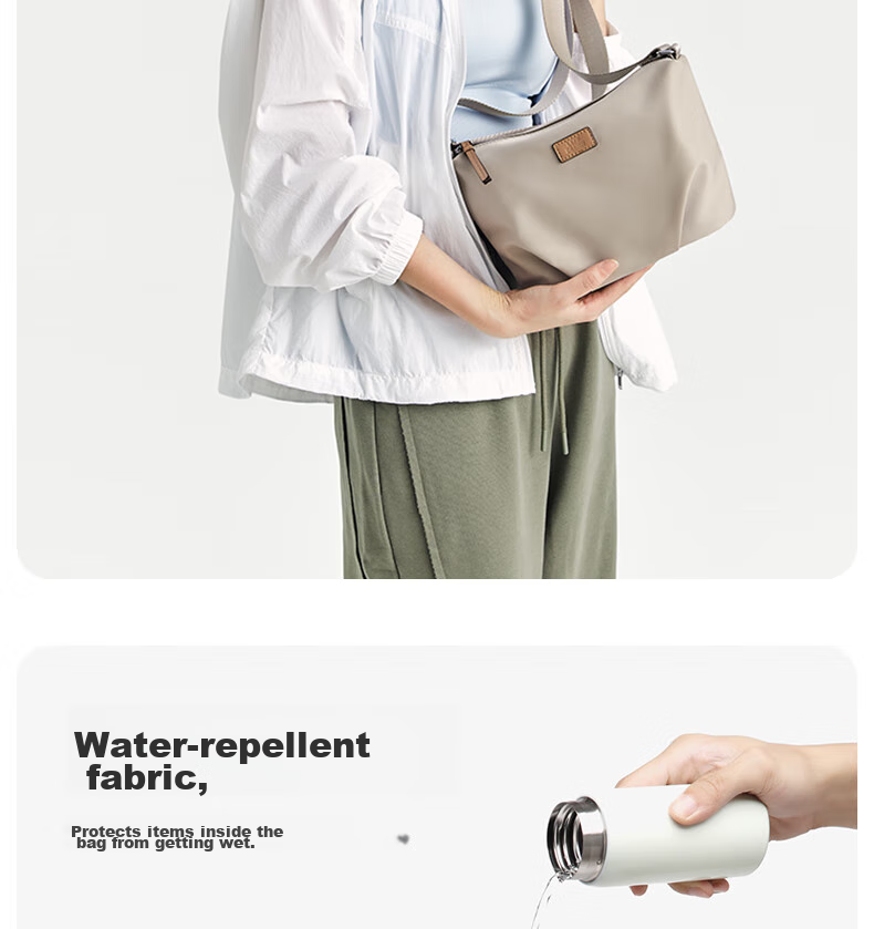 Laifu Lightweight Cloud Bag, Compact And Exquisite Canvas Crossbody Bag, Women's Handbag, Dumpling Bag, Birthday Gift 10