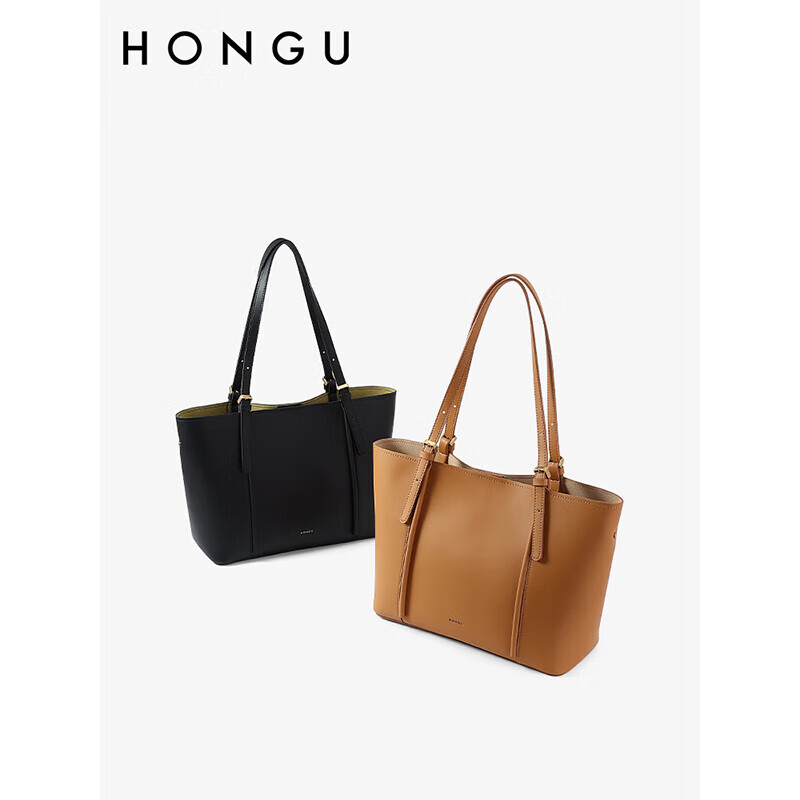 HONGU HONGU Leather Handbag Shoulder Bag Shopping Tote Large Capacity Purse Women's Bag Birthday Gift for Girlfriend