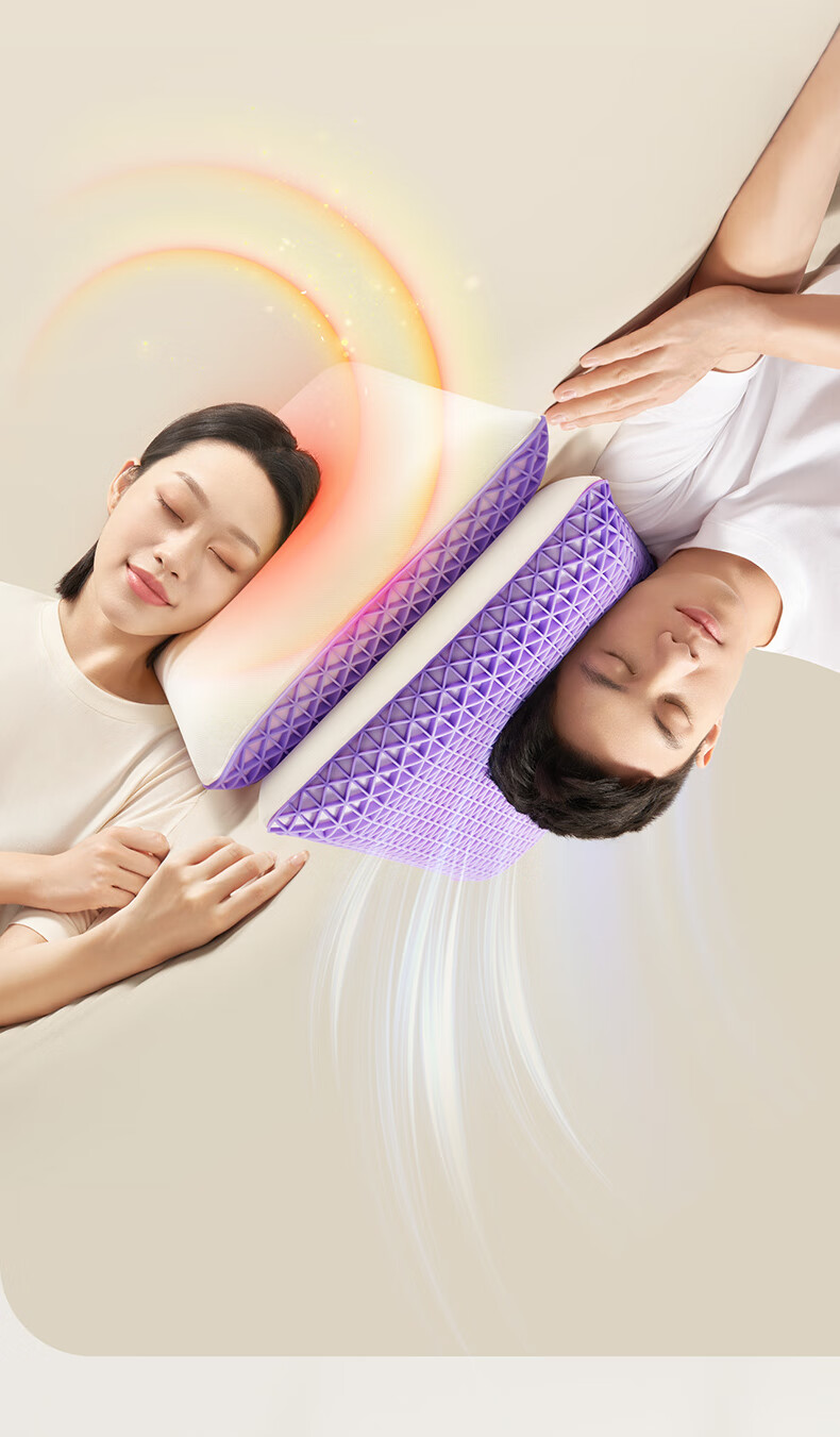 Yimian Air Dual-Sensation Pillow, Memory Foam Cervical Pillow Core, Neck Pillow, Moldable, Comfortable Sleeping, Washable, Highly Breathable 5