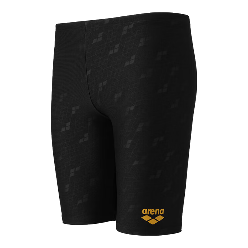 Arena Men's Knee-Length Professional Training Swim Shorts, Comfortable Quick-Dry High-Elasticity Chlorine-Resistant Anti-Embarrassment Surfing Hot Spring Swim Trunks