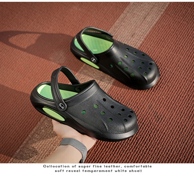 Warrior Perforated Shoes, Men's Lightweight Durable Beach Shoes, Outdoor Sports Slippers, WXL(SD)-0049, Khaki Brown, Size 40 6