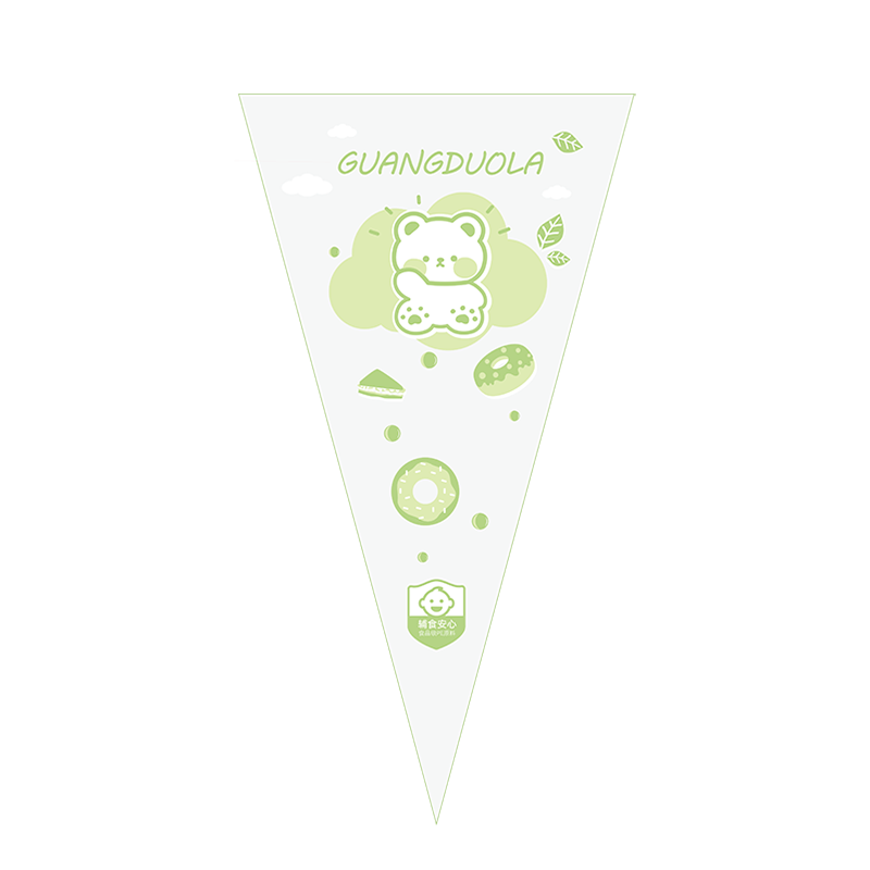 Guangduola Piping Bags for Baby Food Molds, Disposable Pull-Out Baking Cake Piping Tips, Cream Squeezing Bags for Babies And Filling Bags