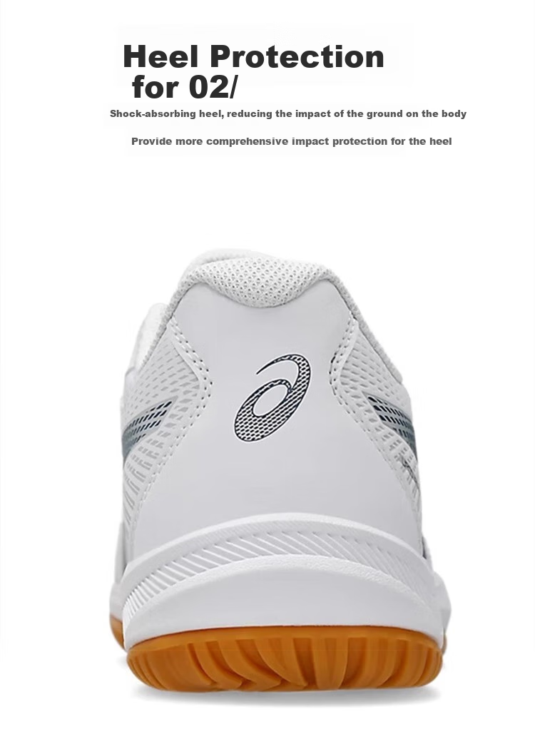 Asics Badminton And Table Tennis Shoes, UPCOURT 6 Men's All-Round Sports Shoes, 1071A104-100, Size 40 6