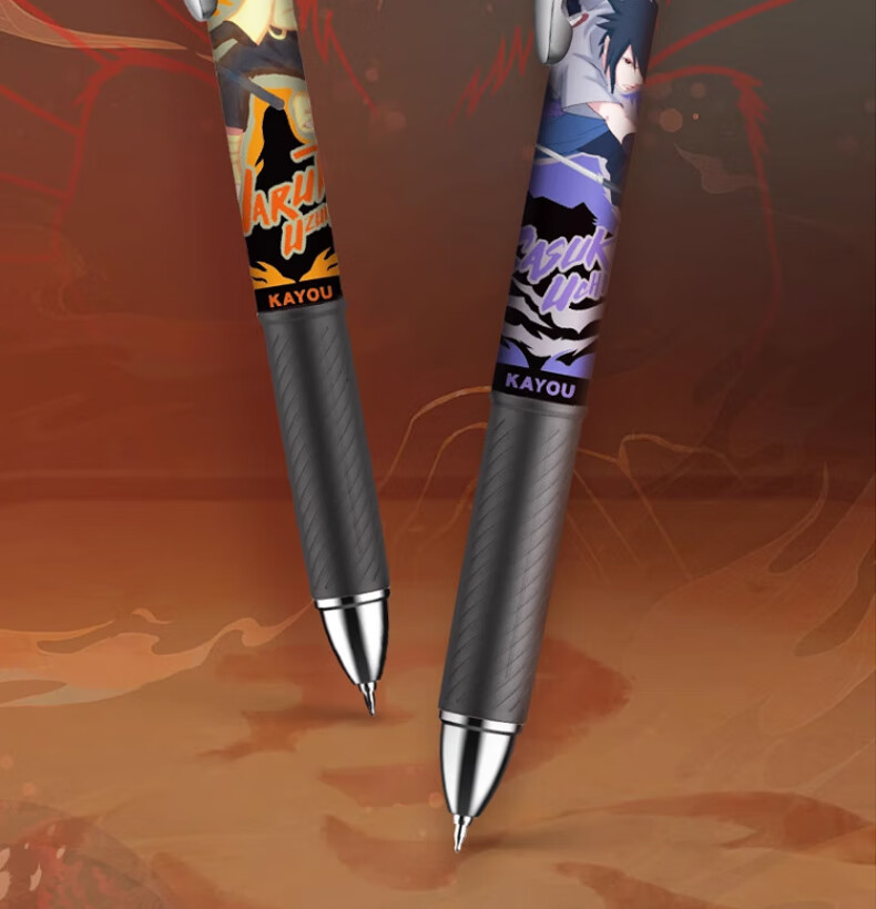 Kayou Naruto Gel Pen Blind Box Pen Full Case Push-Button Automatic Pen for Boys And Girls, Christmas Gift 3