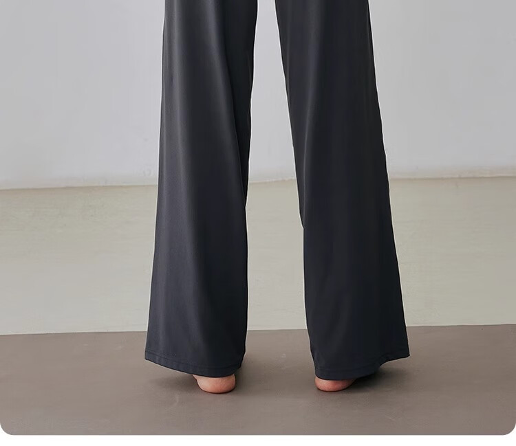 Gigt Women's Straight-Leg Loose-Fit Wide-Leg Yoga Pants for Autumn, Casual Outdoor Wear, Long Pants for Running And Fitness 26