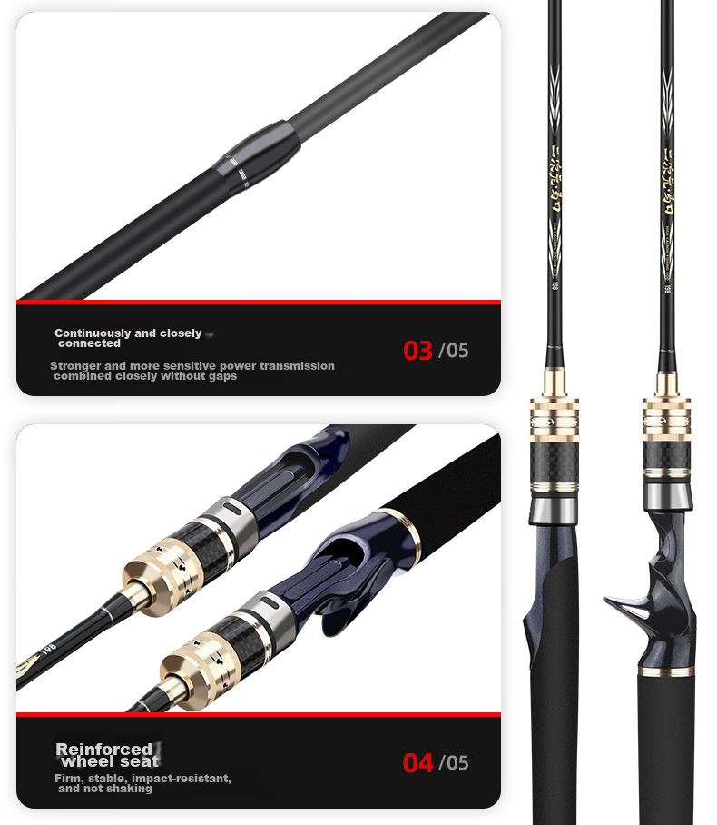 Erciyuan Fishing Rod, Soft Action Lure Rod, Ultra-Light And Ultra-Soft, Ultra-Thin Baitiao Rod, Pistol Grip, 1.8 Meters Single Rod 17