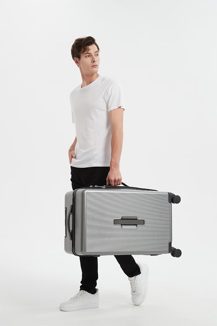 JEVI Large Capacity Suitcase for Men And Women, Student Luggage, Quiet Wheels, Universal Wheels, Zipper Lock, 26 Inches 10