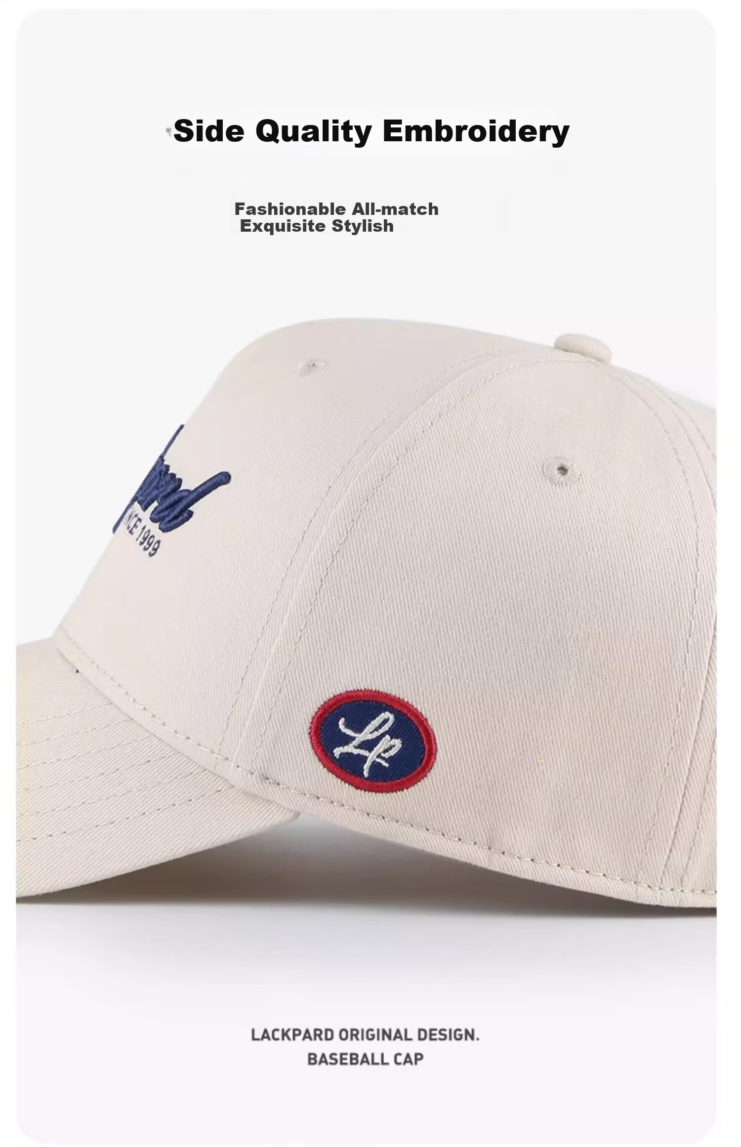 LACKPARD Outdoor Sports Baseball Cap for Men And Women, Versatile Casual Visor Sun Hat, Stone Color, One Size Fits All with Adjustable Fit 13