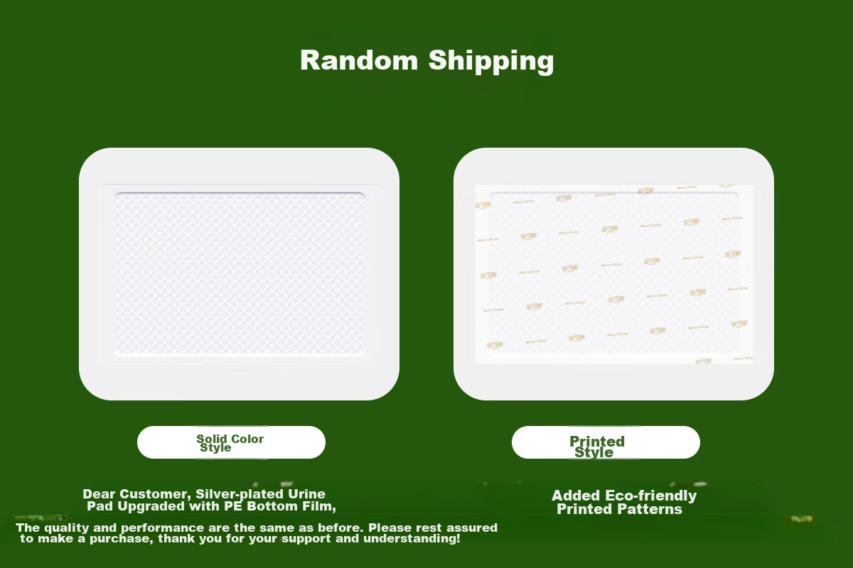 Ankexin Disposable Baby Changing Pad, 100 Pieces, Newborn Care Mat, Baby Bed Sheet, Urine And Stain Barrier, Medium Size 33*45cm 18