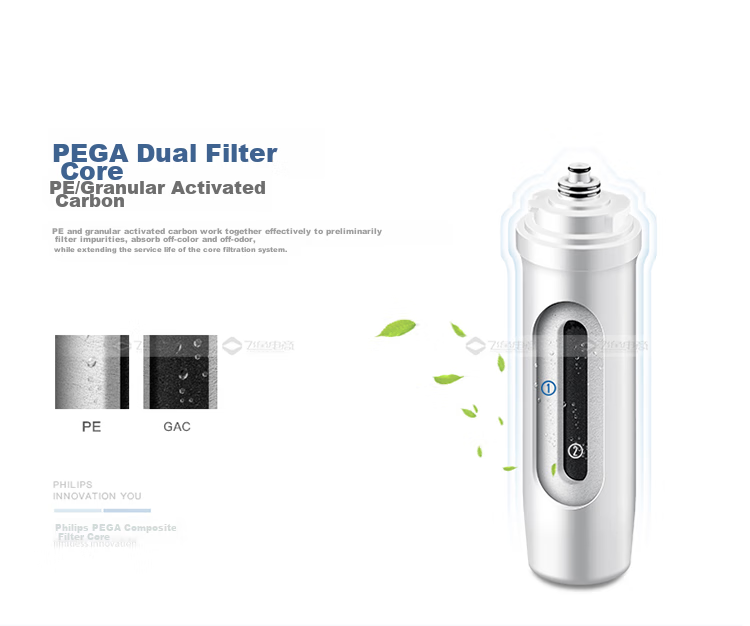 PHILIPS Household Water Purifier Original Activated Carbon Filter Cartridge WP3977/00 (Compatible with Equipment WP4160/WP4186/WP4190/PRO400/PRO500) 7