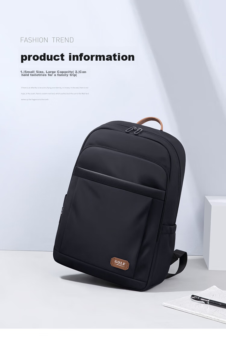GOLF Backpack for Men, Large Capacity, 15.6-Inch Laptop Bag, Lightweight Water-Resistant Travel Backpack for Students And Business 1