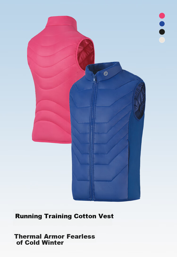 Bmai Running Sports Fitness Training Vest Spring Autumn Commute Travel Pure Cotton Jacket Women Windproof Thickened Top for Wome 1